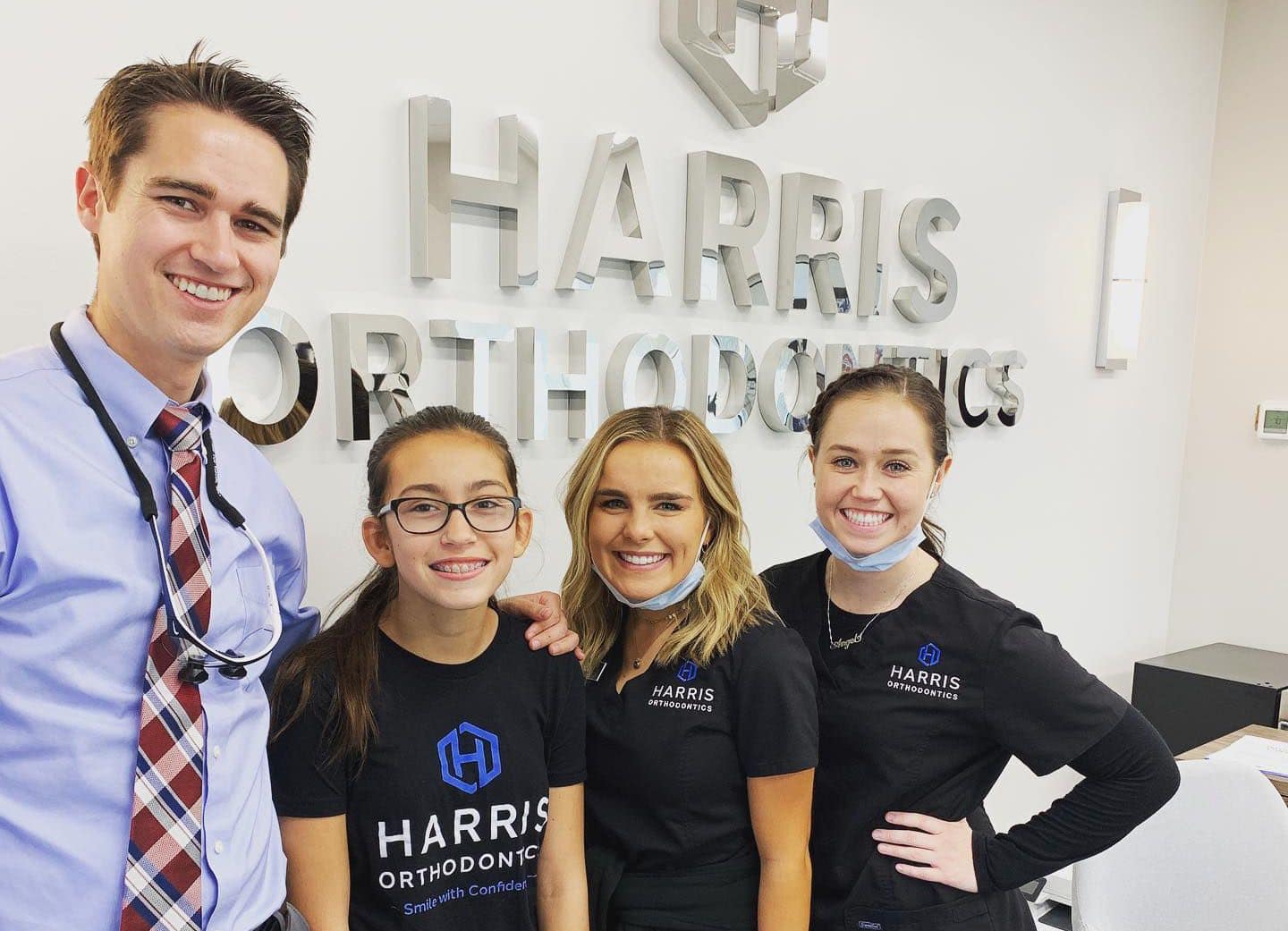 Dr. Harris and his team members