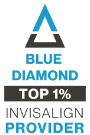 Blue Diamond Invisalign Badge